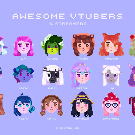 PIXEL AVATARS - VTUBERS